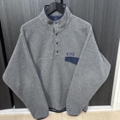 Patagonia Synchilla シンチラ スナップT グレー ネイビーMのサムネイル
