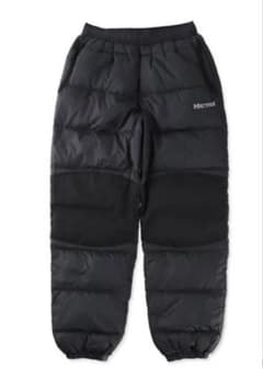 新品マーモット　キッズプライムダウンパンツ ブラック　130サイズ 新品マーモット キッズプライムダウンパンツ ブラック 130サイズ