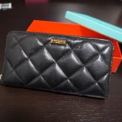 美品☆ケイトスペード☆キルティング☆長財布のサムネイル
