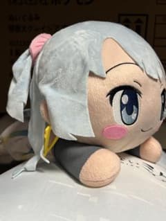 まどマギ　水波レナ メガジャンボ寝そべりぬいぐるみ まどマギ 水波レナ メガジャンボ寝そべりぬいぐるみ - メルカリ