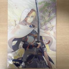 剣を持つキャラクター A4クリアファイルのサムネイル