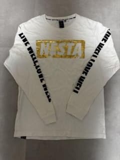 NESTA ホワイト 長袖 Tシャツ Mサイズのサムネイル