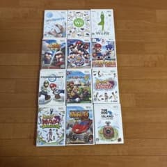 Wii ソフト 12本セット まとめ売りのサムネイル