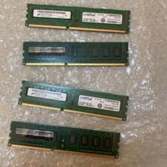 16GB メモリ デスクトップ(動作確認日2/14)ジャンクDDR3のサムネイル