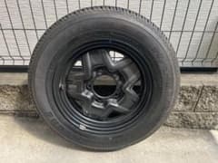 JB64ジムニー175/80R16スペアタイヤ・ホイールセット一本 16インチのサムネイル