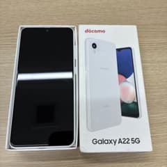 docomo Galaxy A225G ホワイト - メルカリ