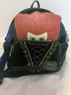 Disney Loungefly ホーカスポーカス ウィニフレッド ミニリュック Disney Loungefly ホーカスポーカス ウィニフレッド ミニリュック