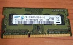 SAMSUNG 2GB DDR3 PC3-10600S メモリーのサムネイル