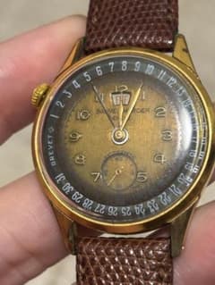 Baume & Mercier 手巻き時計 トリプルカレンダー アンティーク - メルカリ