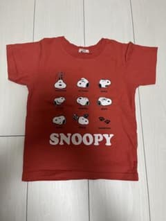 スヌーピー 半袖Tシャツ 赤110のサムネイル