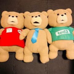 ★TED★ テッドぬいぐるみ 3体 【送料込み】のサムネイル
