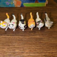 猫 フィギュア 6体セット ガチャガチャのサムネイル