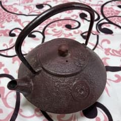 美品 南部鉄器 鳳文堂 寛永通宝 鉄瓶 急須 鋳物 工芸品 骨董品
