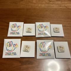 東京デフリンピック 2025 ピンバッジ4個セット - メルカリ
