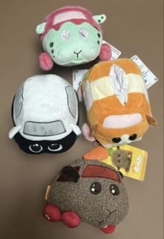 PUI PUI モルカー ぬいぐるみミニティッシュケース～ポテト・テディ
