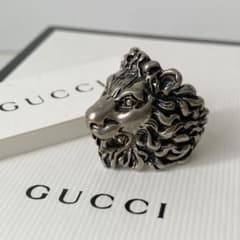 GUCCI】グッチ リング 指輪 ライオンヘッド シルバー 15号 新品 - メルカリ
