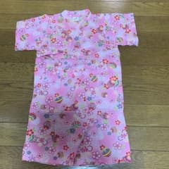 ピンク 甚平 女の子のサムネイル