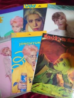 SHINee ジョンヒョン クリアファイル・フォトセットのサムネイル