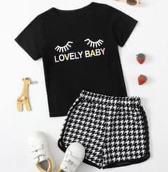 インポート セットアップ 韓国子供服 千鳥柄♡のサムネイル