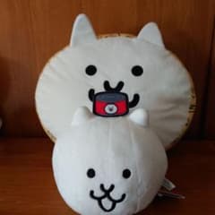 にゃんこ大戦争　フェイスクッション　セット