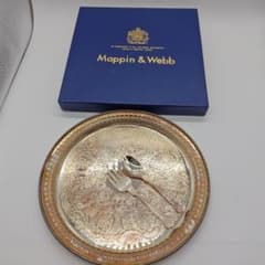 Mappin＆Webb オードブルプレート スプーン フォーク 共箱 Mappin＆Webb オードブルプレート スプーン フォーク 共箱 - メルカリ