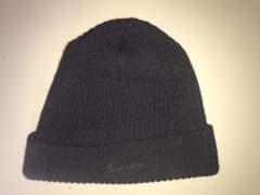 supreme beanie micro logo blackのサムネイル