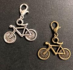 マスクチャーム キーホルダー☆*:.自転車 チャーム.:*☆ ハンドメイドのサムネイル