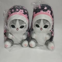mofusand モフサンド 桜満開 BIGぬいぐるみ シャチにゃん　２コ