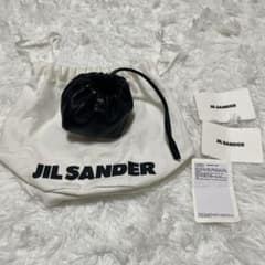 正規品保証】新品 ジルサンダー Ripple ポーチ ミニ ブラック - メルカリ