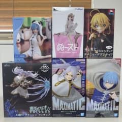 フリーレン リゼロ NIKKE 幼女戦記 プライズフィギュア 6体 まとめ売り
