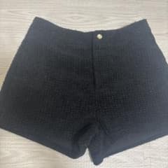 ツイード ショートパンツ ブラックのサムネイル
