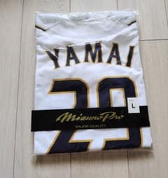 【プロモデル　タグ袋付】WBC 山井　ホーム　ユニフォーム　ミズノプロ　L プロモデル タグ袋付】WBC 山井 ホーム ユニフォーム ミズノプロ L
