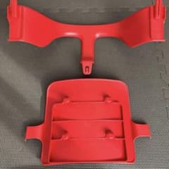 STOKKE トリップトラップチェア、ベビーセット　赤色のサムネイル