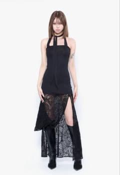thered thread S pattern lace dressのサムネイル