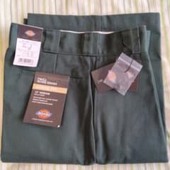 た*〼様 新品未使用 Dickies ルーズフィット ワークショーツ ダークグリのサムネイル