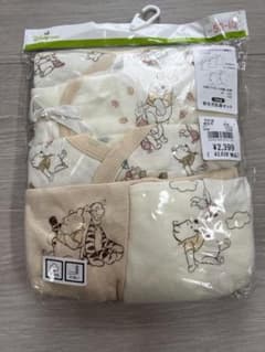 ディズニー プーさん ティガー コンビ肌着　短肌着新生児　綿100.のサムネイル