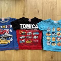 トミカ、アンパンマンのTシャツのサムネイル