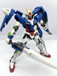 HGダブルオーガンダム　全塗装　塗装済み完成品　ガンプラのサムネイル