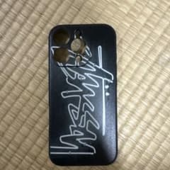 Stussy iPhone 용 케이스 블랙