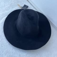 ZARA フェルトハット ブラック Sサイズ 新品