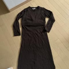 s*u様 授乳口付きニットワンピースのサムネイル