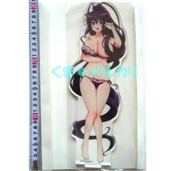 ハイスクールd×d リアス　朱乃　ナイトウェア　アクリルスタンド　缶バッジ　特典 ハイスクールD×D HERO]特大アクリルスタンド（姫島朱乃）