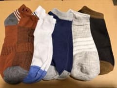 【新品特価】ショートソックス 5足セット 微瑕疵 訳あり品のサムネイル