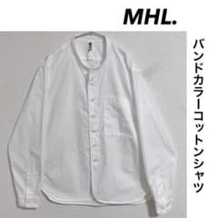 MHL. バンドカラーシャツ