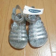 龍ママ様専用 お値下げ♪オールド ネイビー キラキラサンダルのサムネイル