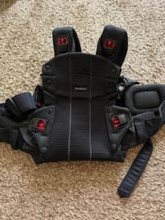 BABYBJORN 抱っこ紐 メッシュ ハーモニーブラックのサムネイル