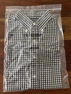 ジムフレックス　ギンガムシャツ　美品のサムネイル