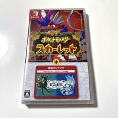 新品未開封　ポケットモンスター スカーレット+ゼロの秘宝のサムネイル