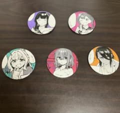 生徒会にも穴はある  缶バッジ  5種のサムネイル