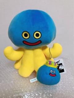 タグ付き　ドラゴンクエスト　ホイミスライムのヘッドフォンスタンドAMマスコット